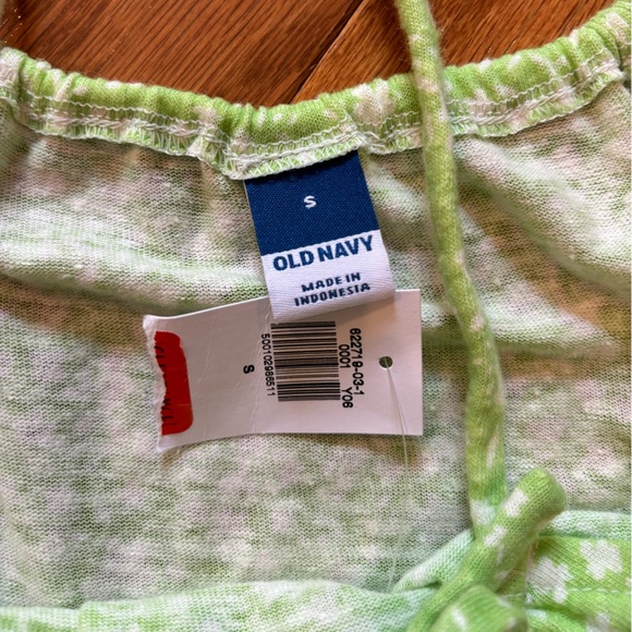 •5 for 20• Old Navy Floral Linen Bland Tank Top Womsm Size Small NWT - Picture 3 of 4